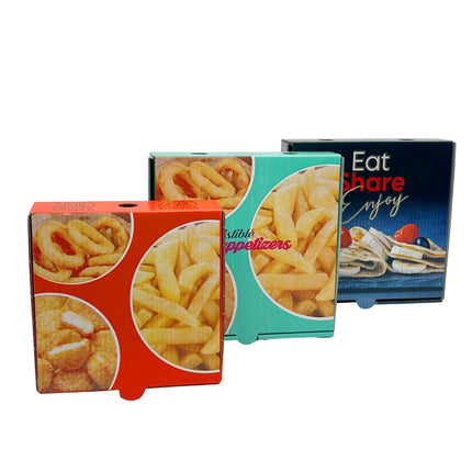 Black Takeaway Appetiser Food Box - 90 Pieces