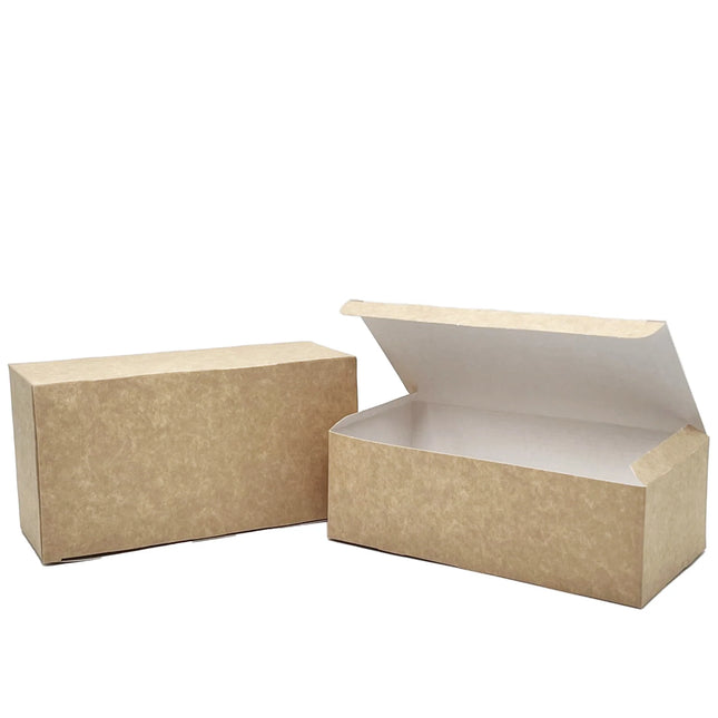 Large Kraft White Fried Chicken Box - 150 Pieces