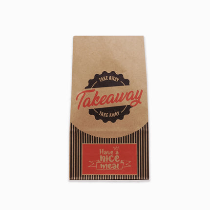 Printed Takeaway SOS Paper Bags