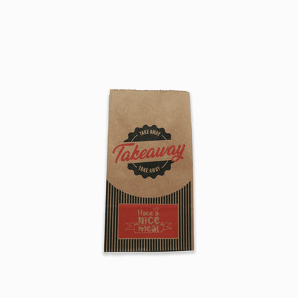 Printed Takeaway SOS Paper Bags