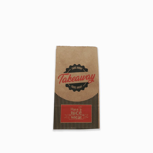 Printed Takeaway SOS Paper Bags