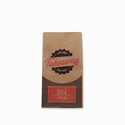 Printed Takeaway SOS Paper Bags