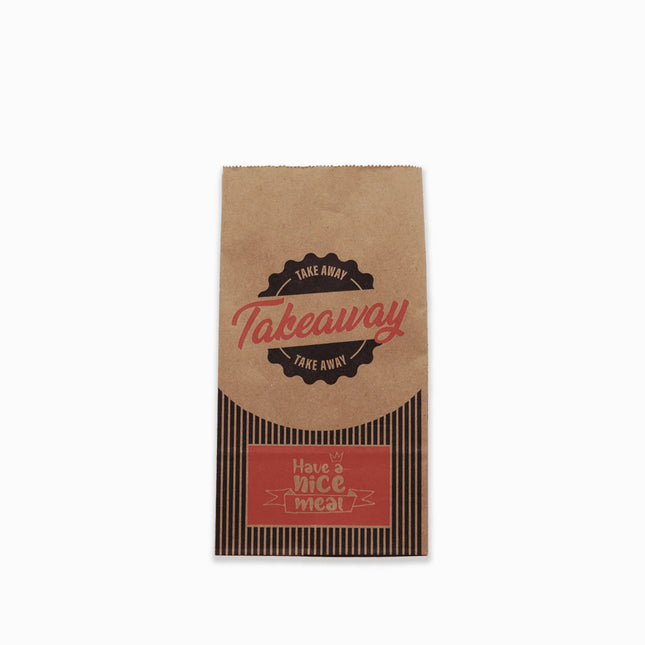 Printed Takeaway SOS Paper Bags