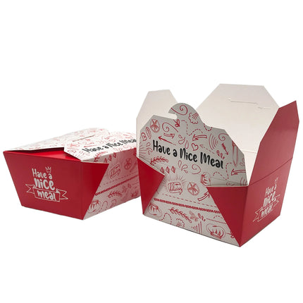 Takeaway PE Coated Food Box - 200 Pieces